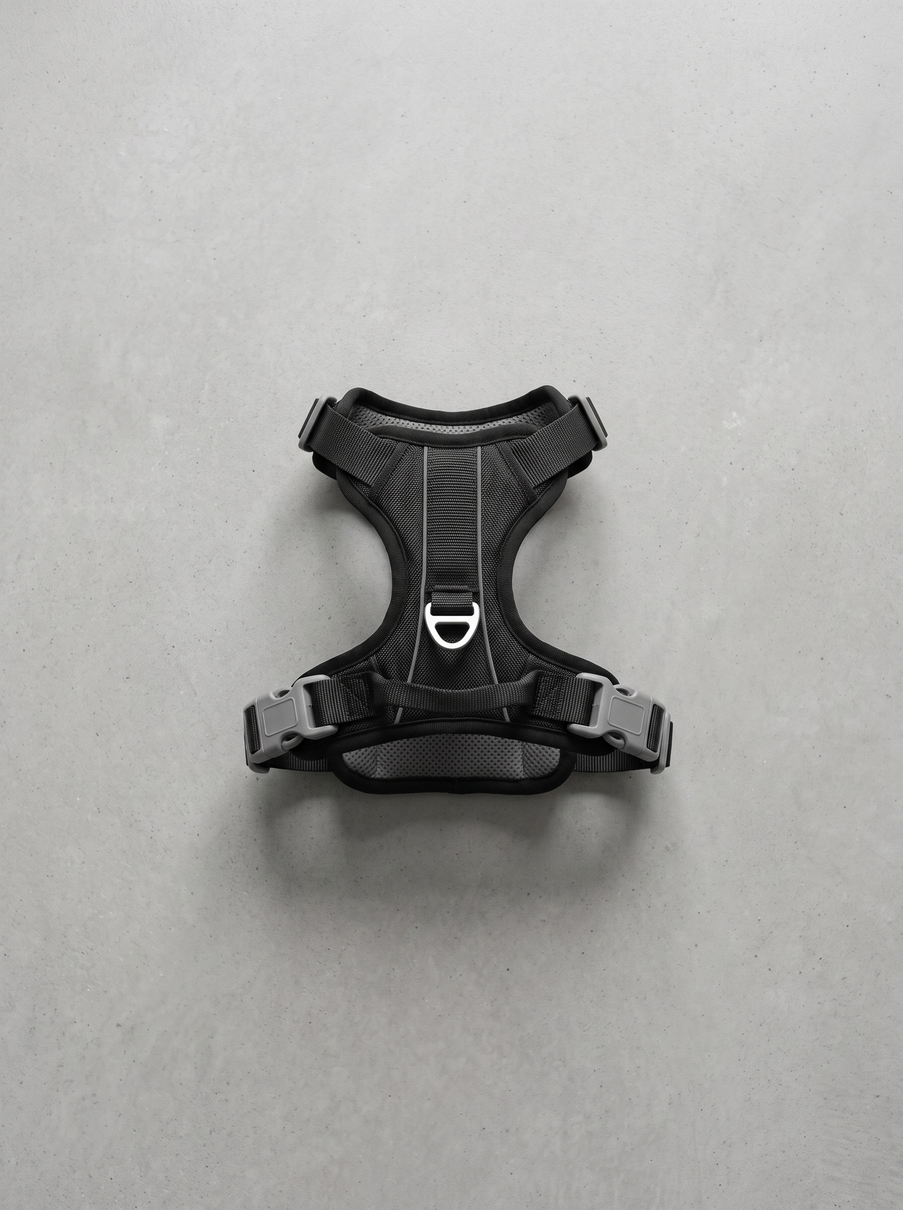 Harnais anti-traction chien — clip poitrail, forme en Y